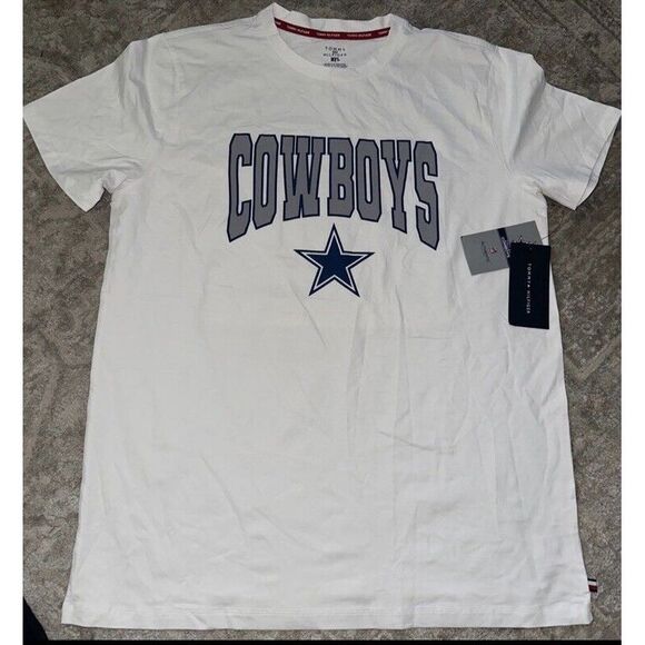 Tommy Hilfiger Other - Dallas Cowboys Shirt Men's L Black Polo Short Sleeve NFL Tommy Hilfiger‎ New